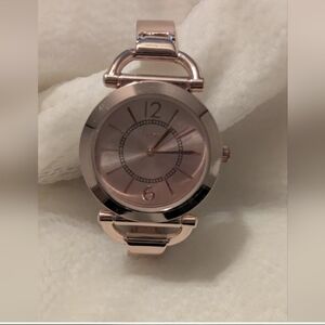 NWT Rose Gold Women's Cuff Watch